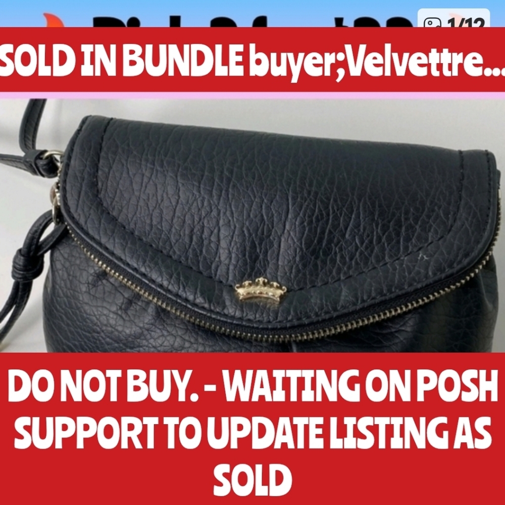 DO NOT BUY. - WAITING ON POSH SUPPORT TO UPDATE LISTING AS SOLD